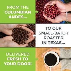 Wink Blonde Roast Whole Bean Coffee Large 2.2 Pound Bag 100% Arabica Coffee Bean