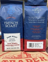 2 Packs Trader Joe’s French Roast Whole Bean Coffee Dark Roast 13 OZ Each Pack
