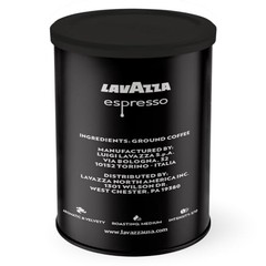 Lavazza Espresso Ground Coffee, Medium Roast, 8 Ounce (Pack of 4), Coffee