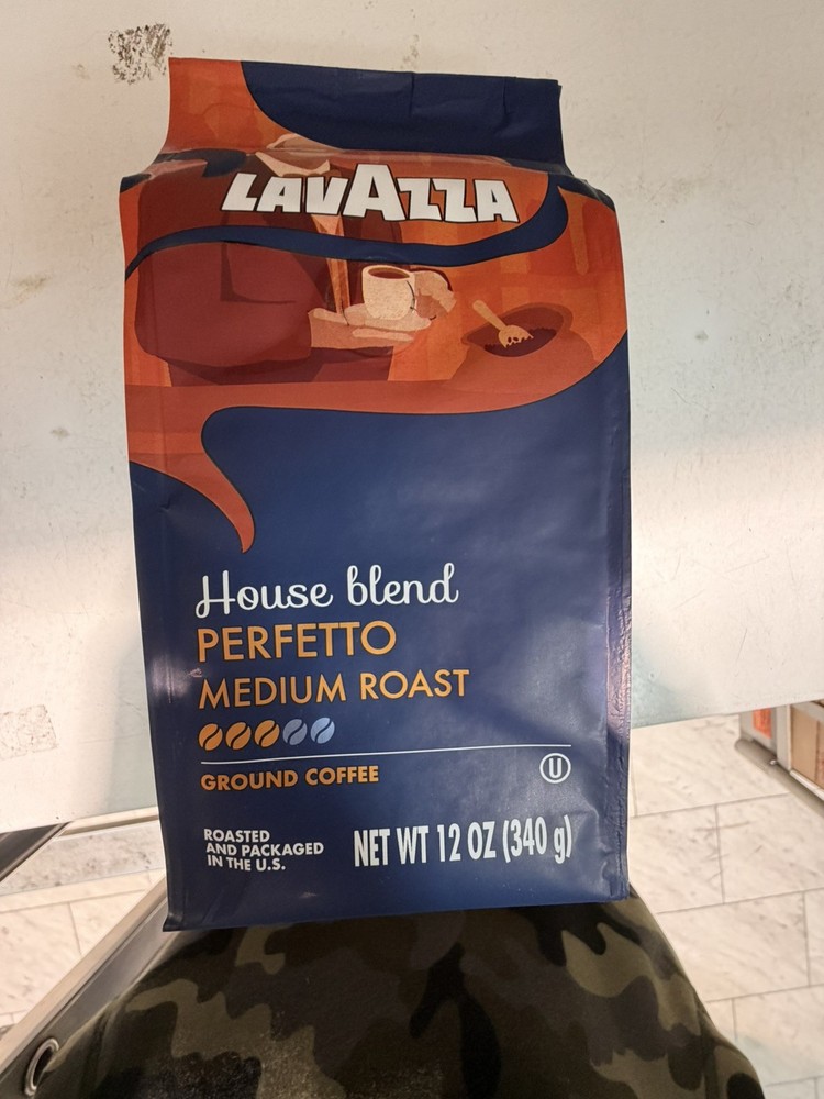 Lavazza House Blend PERFECTTO Coffee Italian Spirit 12 oz.