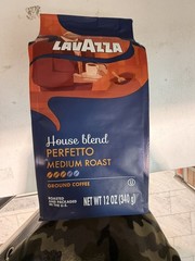 Lavazza House Blend PERFECTTO Coffee Italian Spirit 12 oz.