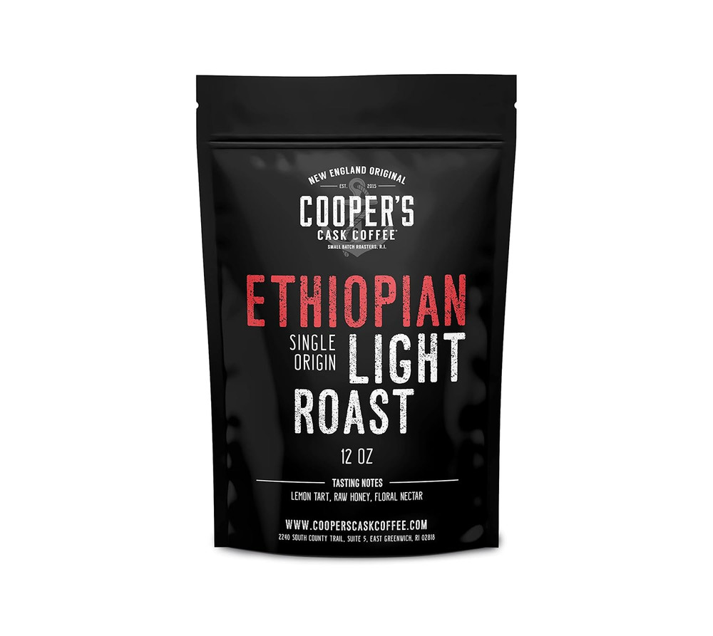 Ethiopian Bold Light Roast Coffee, Gourmet Single-Origin Coffee Beans from Ethio