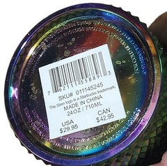 NWT Starbucks Multicolor Iridescent Studded Tumbler Drinkware Size 24oz