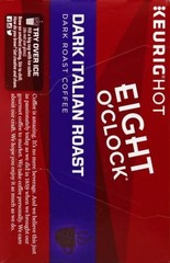 Eight O’Clock Dark Italian Roast Coffee Pods – 12 Rich & Caffeinated Servings
