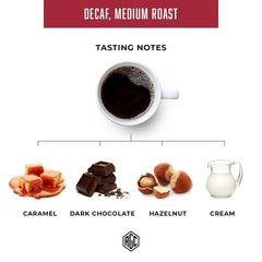 Real Good Coffee Company Medium Roast Decaf Coffee Beans 2LB