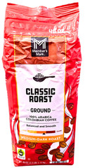 Member’s Mark Colombian Classic Medium-Dark Roast Ground Coffee 40 Oz EXP 11/26