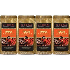 JJ Royal Coffee Indonesia Coffee Toraja Arabica 200g Pack of 4