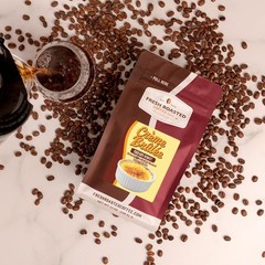 Creme Brulee Flavored Medium Roast Kosher Whole Bean Arabica Coffee 12 oz Bag