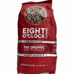 Eight O’Clock Medium Roast Whole Bean Coffee The Original 40 Oz. 02/15/27