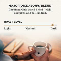 Peet’S Coffee, Dark Roast Whole Bean Coffee – Major Dickason’S Blend 18 Ounce Ba