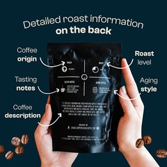 Artisanal Bourbon & Whiskey Coffee Sampler – 4 Ounce Bags of Flavorful Beans