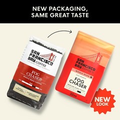 San Francisco Bay Coffee – Medium-Dark Roast Whole Bean Coffee – Fog Chaser (2 l