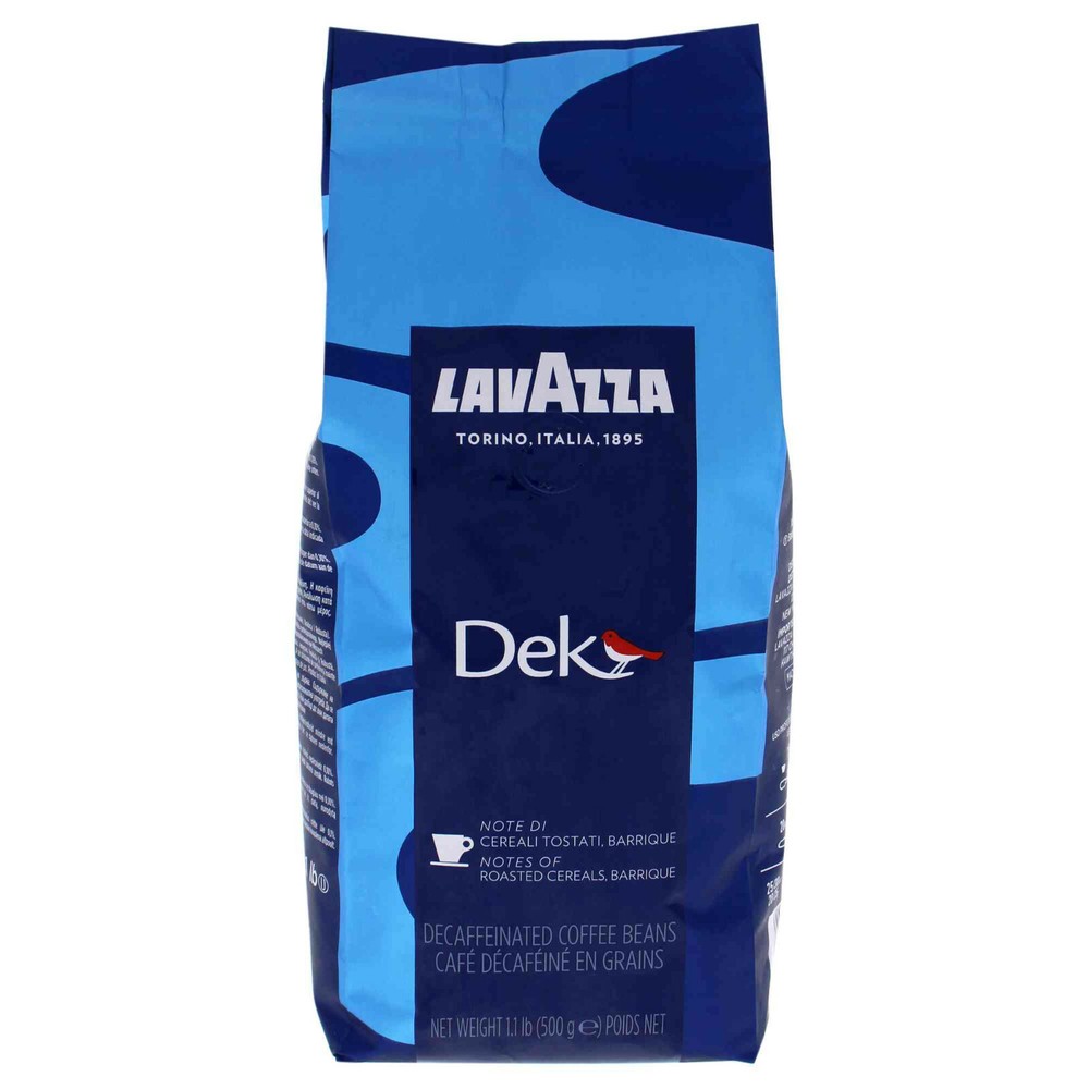 Dek Espresso Decaffeinated Roast Whole Bean Coffee by Lavazza – 17.6 oz Coffee