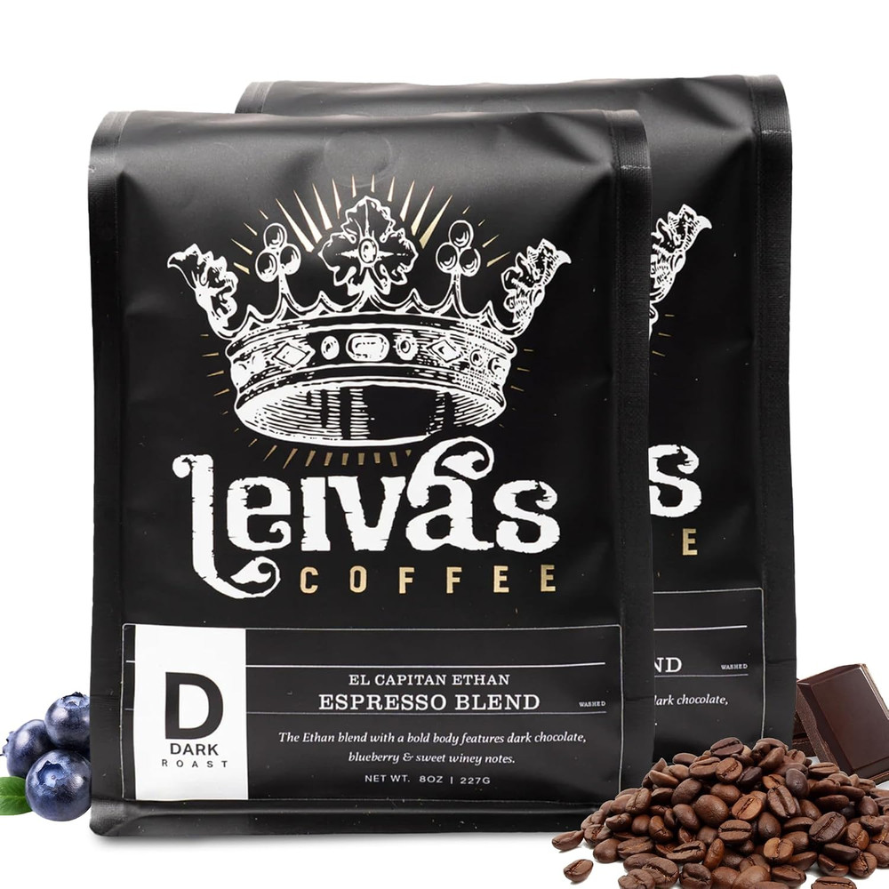 Leiva’S Dark Roast Whole Bean Espresso (8Oz), Freshly Roasted, Micro-Lot Guatema