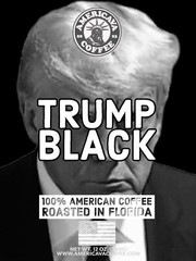 Trump Black Dark Roast Whole Beans 100% Made in the USA Hawaiian Grown