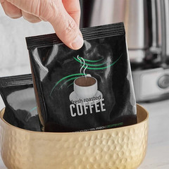 (50 UNITS) 100% ARABIA 4-CUP HOTEL IN ROOM REGULAR COFFEE 0.50 oz/PACK, KOSHER
