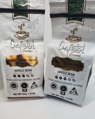 3 bag Cafetol Single Origin Sustainable Specialty Coffee (Gourmet Whole Bean) M
