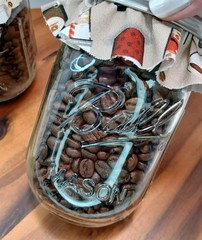 Coffee Beans DOUBLE CHOCOLATE Flavored In vac-sealed Jars Lot Of 2 Valentine’s