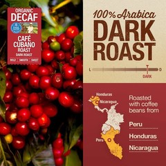 Mayorga Decaf Coffee 2lb Bag Dark Roast Organic Swiss Water Decaffeinated Cub…