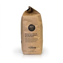 Tanzanian Peaberry Medium Roast Whole Bean Arabica Bulk Coffee 2 lb 32oz Bag Box