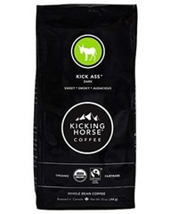 Kicking Horse Coffee Dark Roast Whole Bean Pack of 6 Organic Fairtrade 10oz