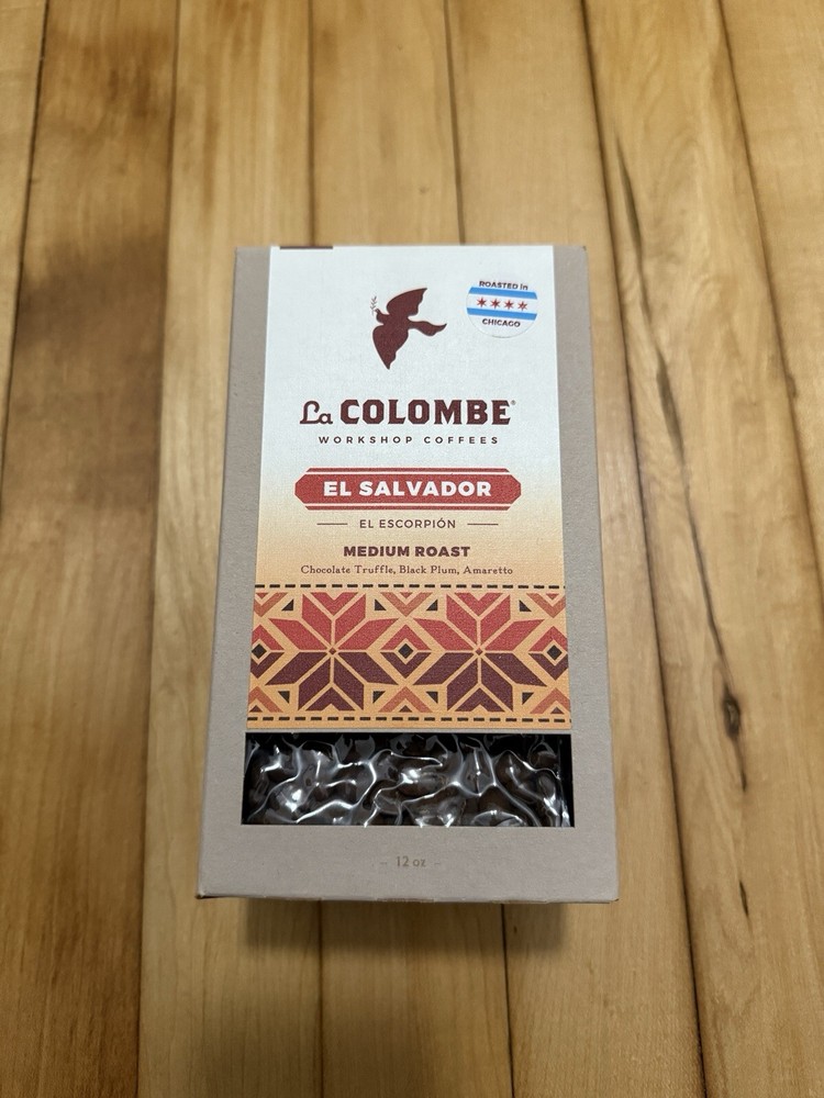 La Colombe El Salvador Escorpión Medium Roast 12 Oz. Coffee Beans Chicago 2021