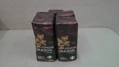 Starbucks Komodo Dragon Whole Bean Coffee – 1lb Bag – Pack of 5 Bags