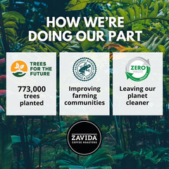 Zavida Coffee Whole Bean Coffee, Hazelnut Vanilla (32 oz.) FREE SHIPPING