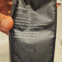 Kicking Horse Coffee, Kick Ass, Dark Roast, Whole Bean, 10 Oz
