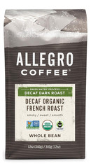 Decaf Organic French Roast Whole Bean Coffee, 12 Ounce (Pack of 1)