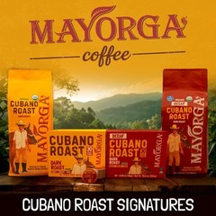 Mayorga Decaf Coffee 2 Lb Bag Dark Roast Organic Whole Bean