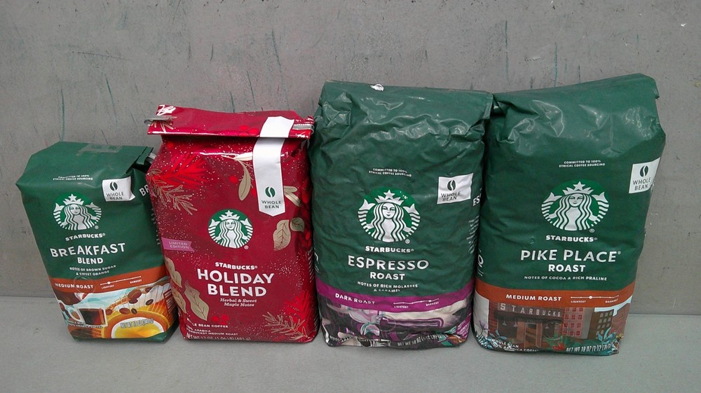 Starbucks Variety Coffee Beans – See Description