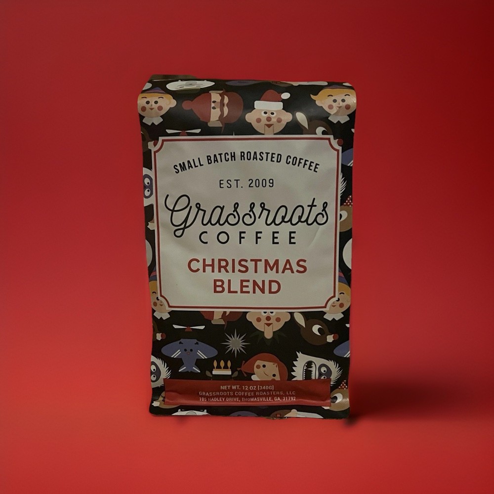 Grassroots Coffee Christmas Blend Coffee Bean