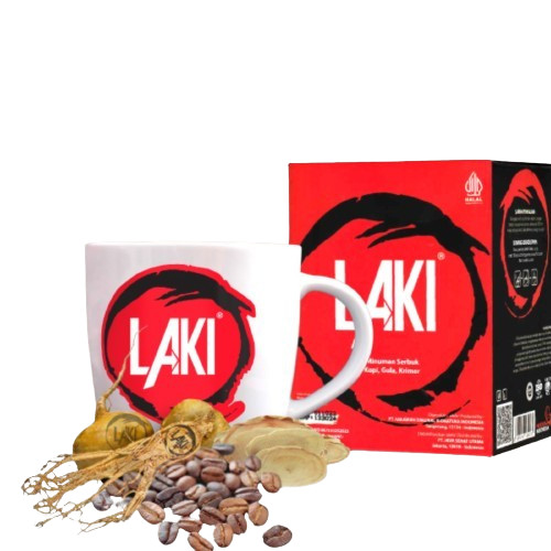 1 BOX (5 Sachets) LAKI Coffee Premium Increase Men Stamina and Vitality