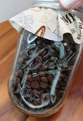 Coffee Beans DOUBLE CHOCOLATE Flavored In vac-sealed Jars Lot Of 2 Valentine’s