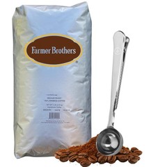 Farmer Bros Premium Blend 100% Arabica Whole Bean Coffee – Medium Roast with …