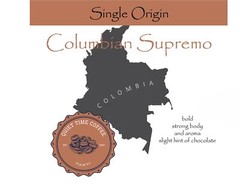 Columbian Supremo Fresh Roasted Coffee