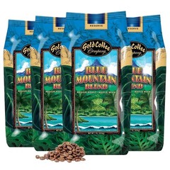 Blue Mountain Coffee Beans | 4lb Arabica Whole Bean | Cocoa Honey Citrus Flavor