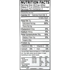 Hot Chocolate Frappe Mix Powder 12 Pack 2.8 oz Resealable Bags