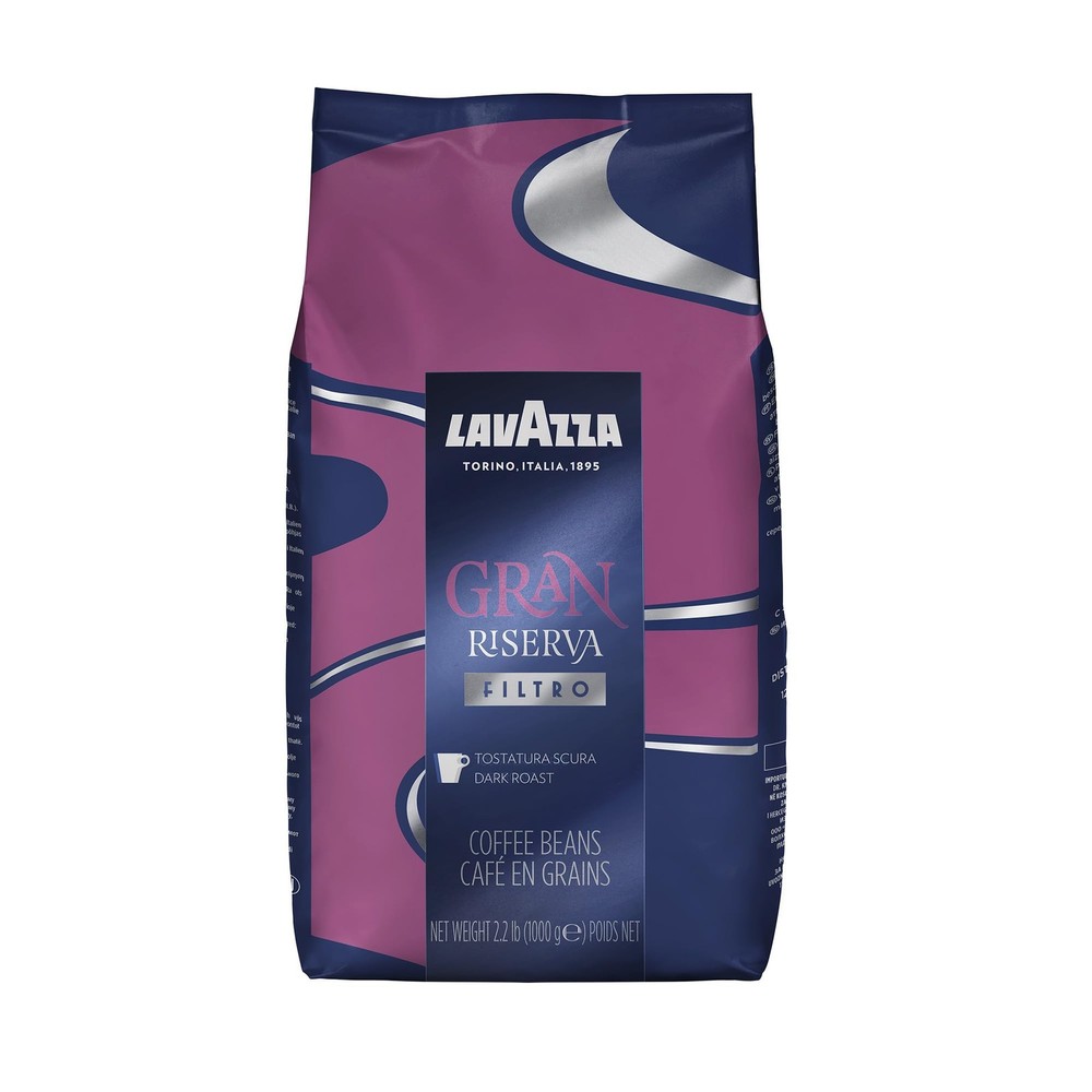 Gran Riserva Filtro Whole Bean Coffee Dark Roast 2.2LB Bag, 100% Natural Arab…