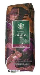 Starbucks Decaf Espresso Dark Roast Whole Bean Coffee 1lb / 16oz Bag Exp4/30/25