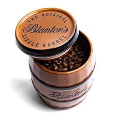 Blanton’s Barrel Canister with Barrel Aged Coffee