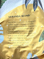 Starbucks Veranda Blend Blonde Roast Whole Bean Coffee 1lb / 16oz / 453g Bag