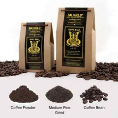 Kupu Kupu Bola Dunia, Bali Gold, 100g, Roasted Bean (Pack of 1)
