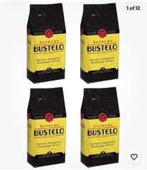 Bustelo Whole Bean Espresso Style Coffee, 32 Ounces, 4 Pack