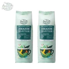 x 2 packs Cafe Amazon Roasted Coffee Bean Real Roasted Coffee 250g./pack