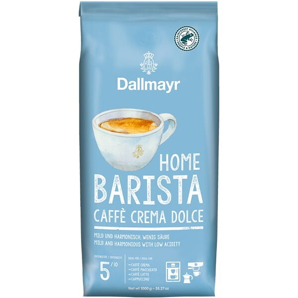 DALLMAYR Barista Caffe Crema Dolce Coffee Beans 1kg / 35.3oz