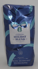 Starbucks Holiday Blend Whole Bean Coffee 1 lb Bag Med Roast Sweet Maple & Herbs