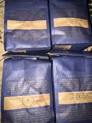 4 Medium Roast Organic Whole Bean Coffee – Founder’s Blend Bag with Flavor Exp23
