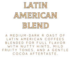 Latin American | Med-Dark Specialty Roast | Fresh Roasted | Desert Fox Coffee